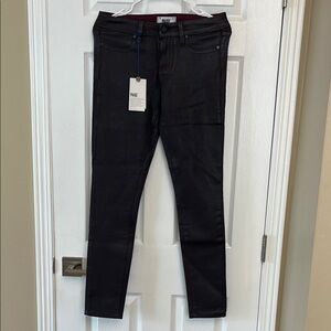 PAIGE Burgundy Verdugo Ultra Skinny Denim Pants. Women’s. Size 28. New.